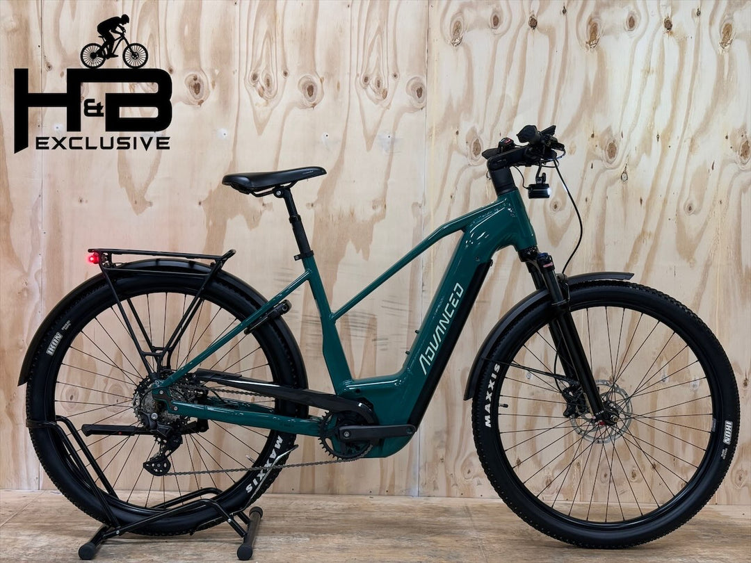 Vélo trekking électrique Haibike Trekking 7 Low 27.5'' 800wh 11v soft grey/red/blue - glossy 2025 Vélo trekking électrique Haibike Trekking 7 Low 27.5'' 800wh 11v soft grey/red/blue - glossy 2025