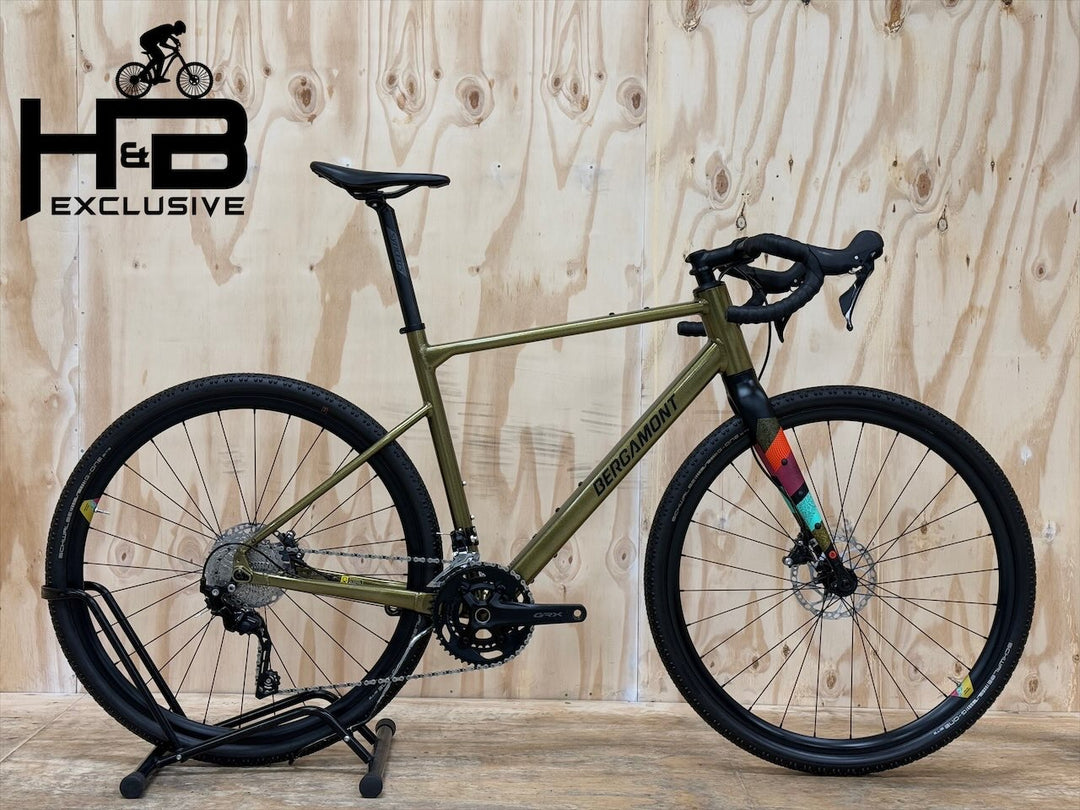 vélo Bergamon couleur noir gravelbike grandurance 6.0 de 2018 vélo Bergamon couleur noir gravelbike grandurance 6.0 de 2018