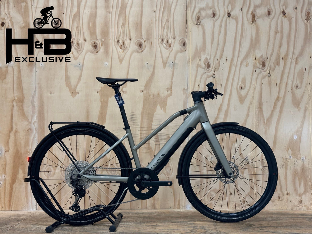 canyon fahrrad e bike Canyon Pendler:ON 7 Wmn E-Bike Generalüberholt aus zweiter Hand E-Bike – H&B Exclusive