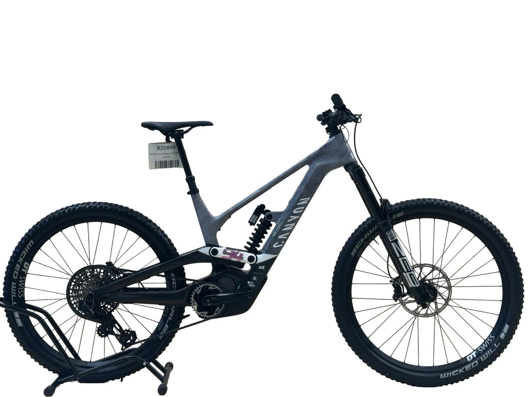 Canyon Troque:ON CF Roczen bicicleta de montaña eléctrica Reacondicionadas bicicleta usada 