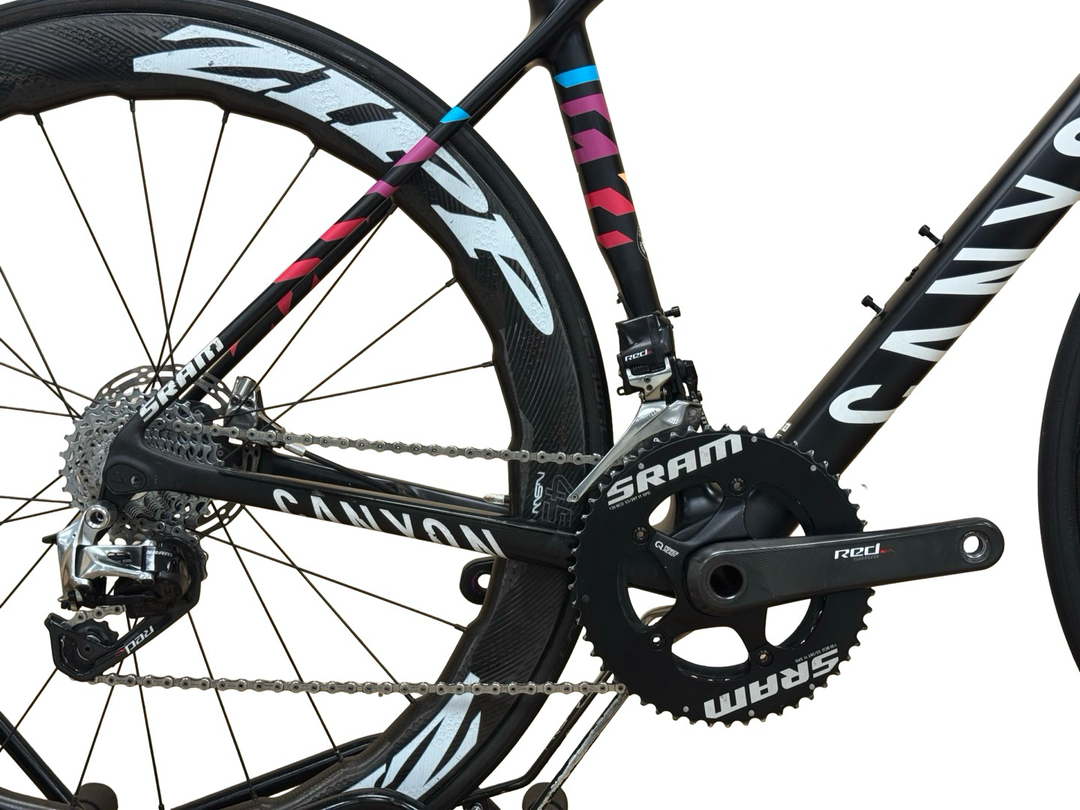 Canyon Ultimate WMN CF SLX Disc 9.0 Team CSR Racefiets Refurbished Gebruikte fiets 