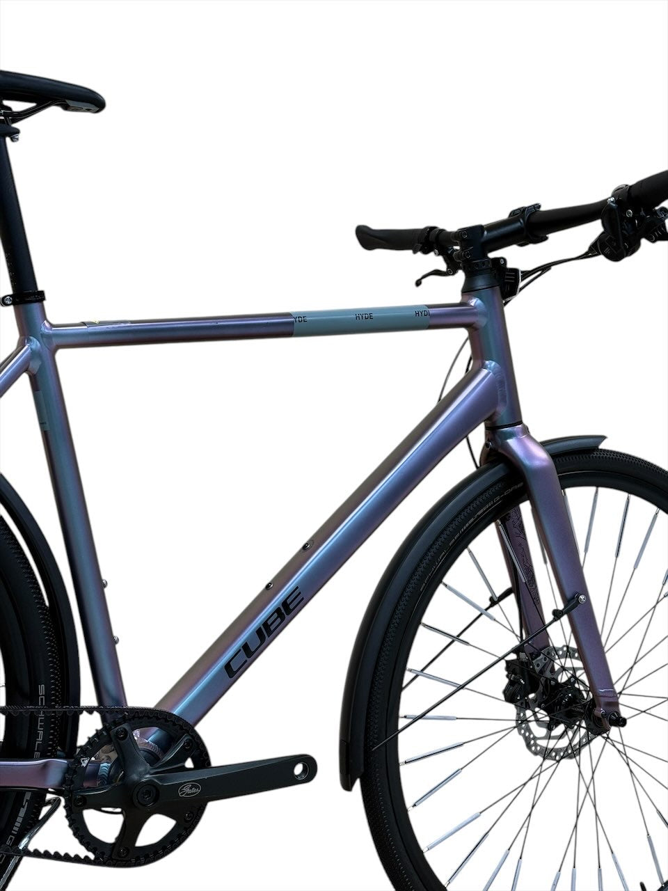 cube hyde schutzblech Cube Hyde Race Allroad Trekking bike Refurbished second -hand Trekking bike – H&B Exclusive