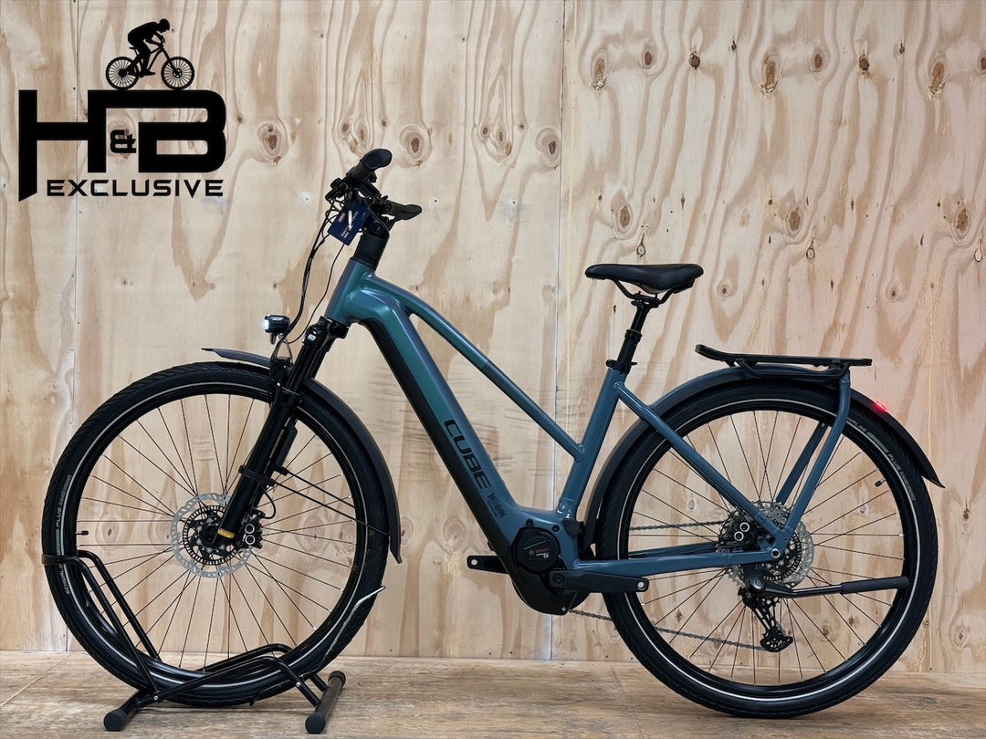 cube e bike kathmandu blau Cube Kathmandu Hybrid ABS 750 E-Bike Generalüberholt aus zweiter Hand E-Bike – H&B Exclusive