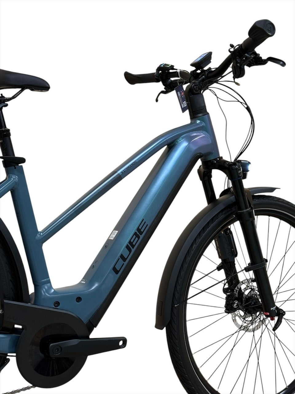 Vélo électrique urbain pas cher – Cube Kathmandu Hybrid ABS 750