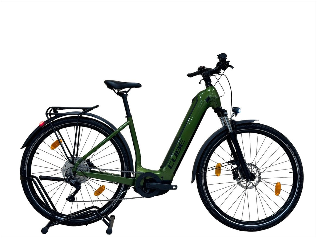 cube e bike olivgrün Cube Nuride Hybrid Pro 625 Allroad E-Bike Generalüberholt verwendet E-Bike – H&B Exclusive