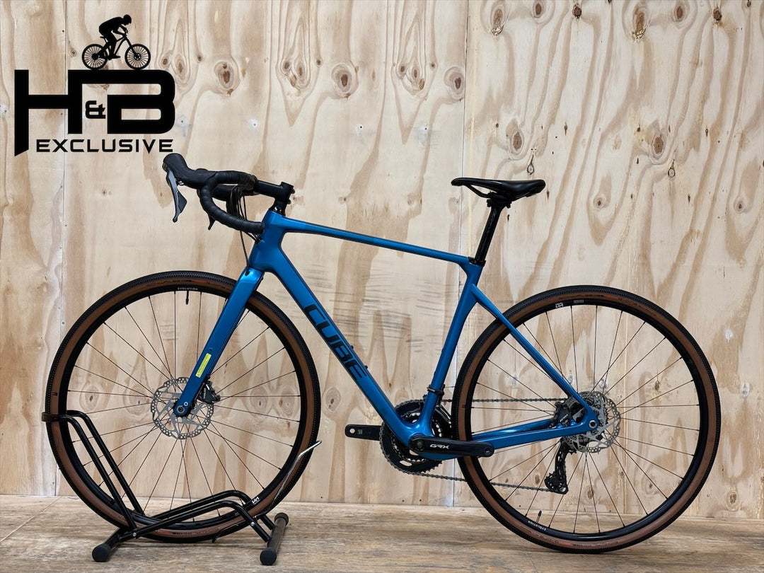 cube rennrad blau orange Cube Nuroad C62 Race Gravelbike Generalüberholt aus zweiter Hand Gravelbike – H&B Exclusive