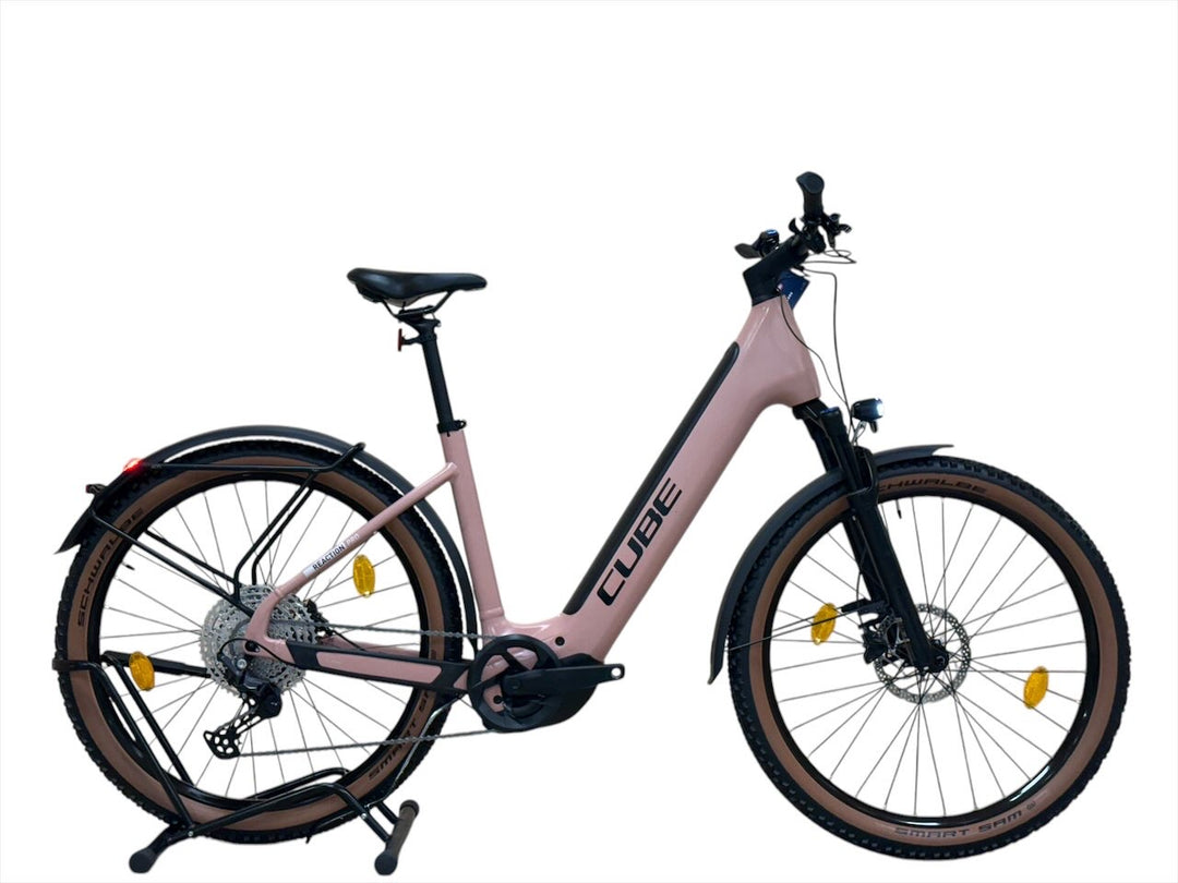 cube e bike damen rosegold Cube Reaction Hybrid Pro 625 Allroad VTT électrique Reconditionné d'occasion VTT électrique – H&B Exclusive
