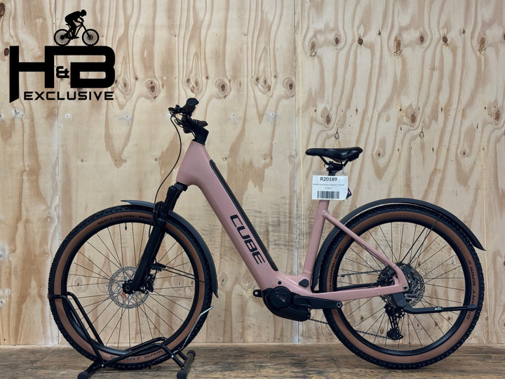 Cube Reaction Hybrid Pro 750 Allroad E-Mountainbike Refurbished Gebruikte fiets 