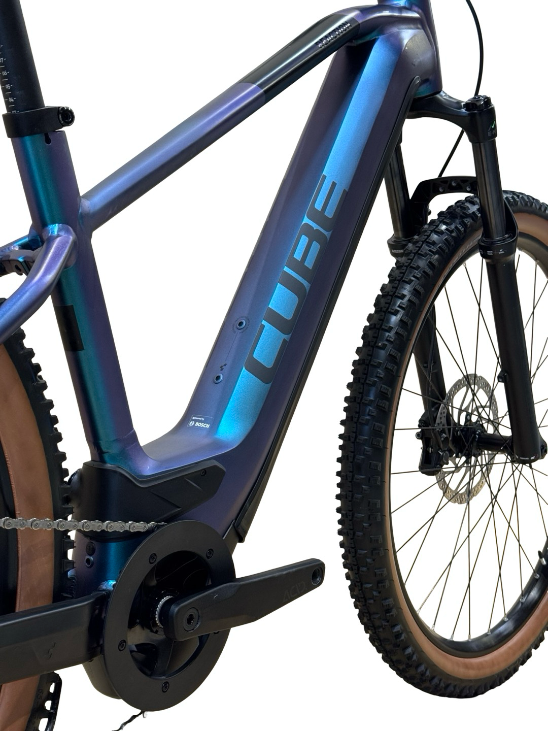 Cube Reaction Hybrid Race 750 29 tommer el-terrengsykkel Oppusset Brukt sykkel 