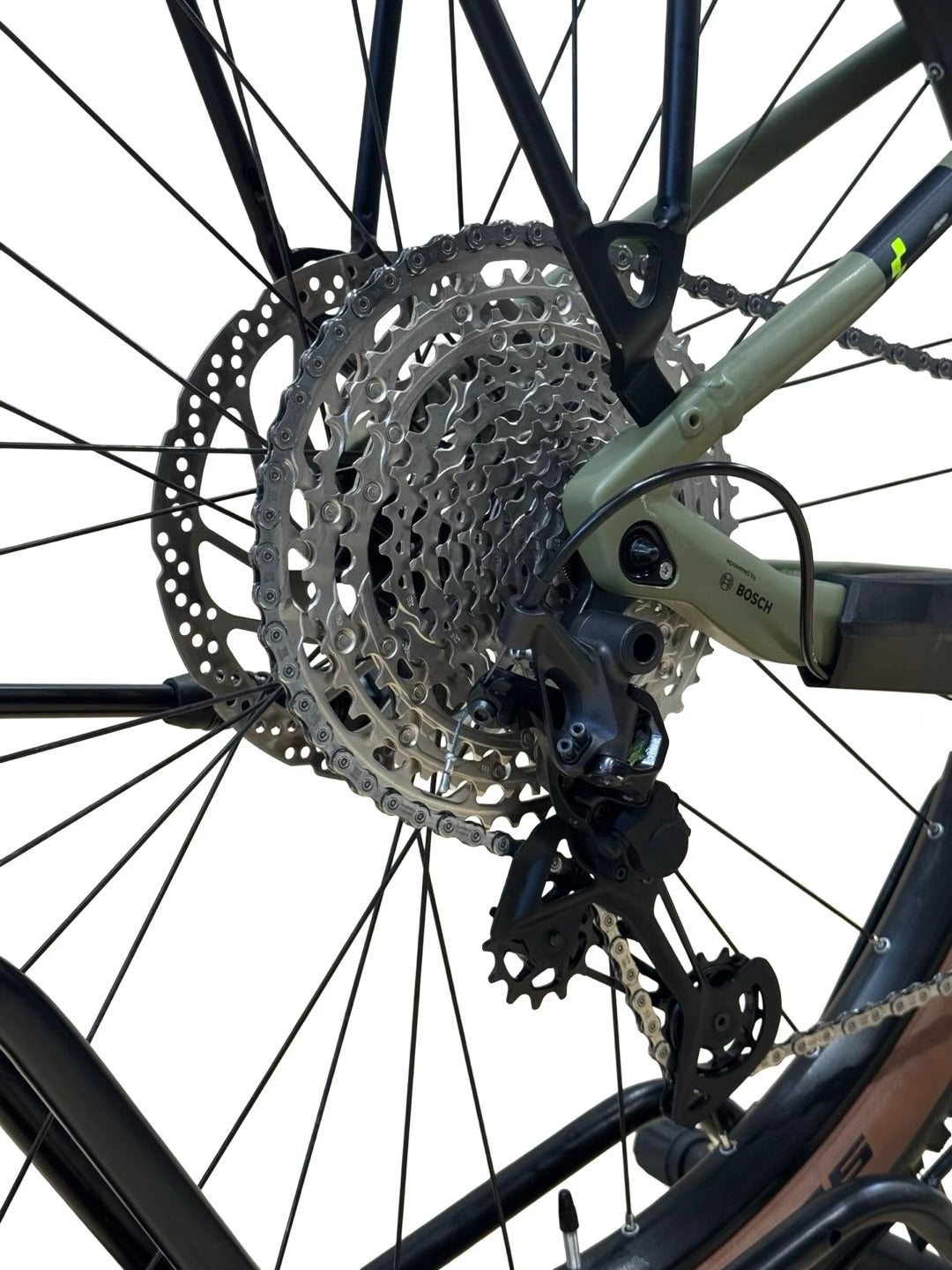 Cube Reaction Hybrid Race 750 Allroad 29 tommer el-terrengsykkel Oppusset Brukt sykkel 