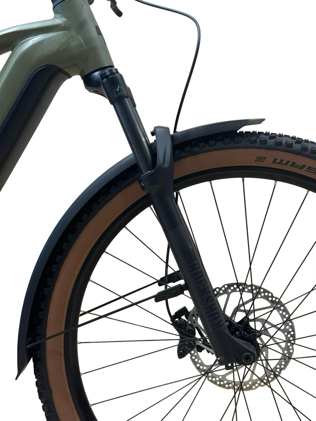 Cube Reaction Hybrid Race 750 Allroad 29 tommer el-terrengsykkel Oppusset Brukt sykkel 