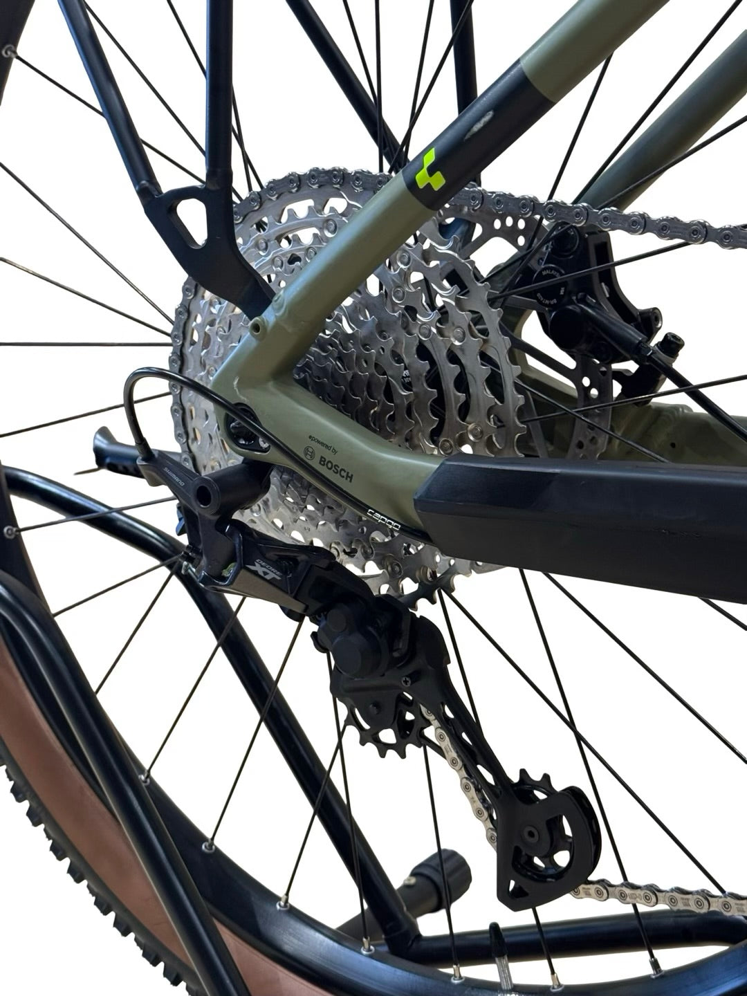 Cube Reaction Hybrid Race 750 Allroad 29 tommer el-terrengsykkel Oppusset Brukt sykkel 
