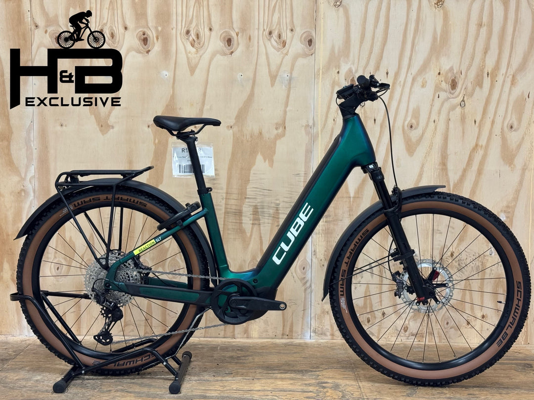 gebrauchtes cube mountainbike Cube Reaction Hybrid SLT 750 Allroad E-Mountainbike Gebraucht | Generalüberholt