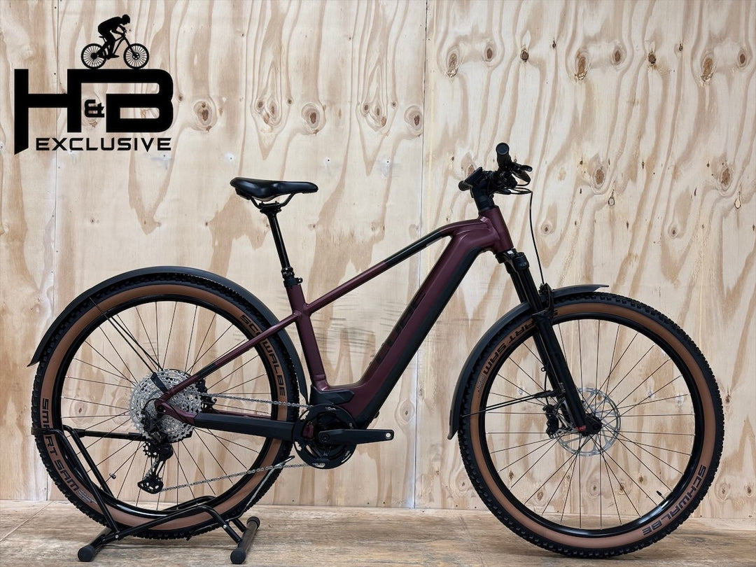 cube e bike braun Cube Reaction Hybrid SLX Allroad 750 29 Zoll E-Mountainbike Generalüberholt aus zweiter Hand E-Mountainbike – H&B Exclusive