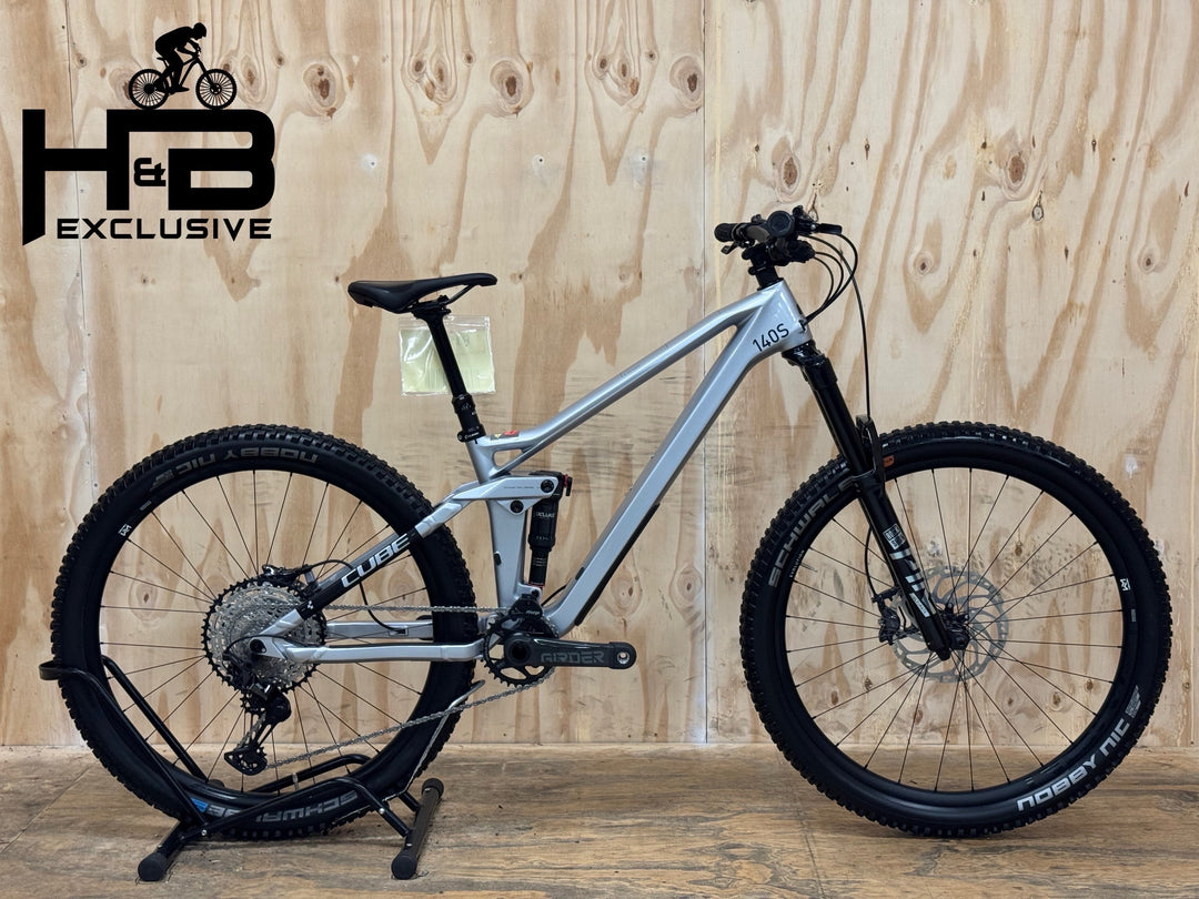 cube stereo hybrid 140s Cube Stereo 140 HPC SL mountain bike Refurbished Second -hand mountain bike – H&B Exclusive