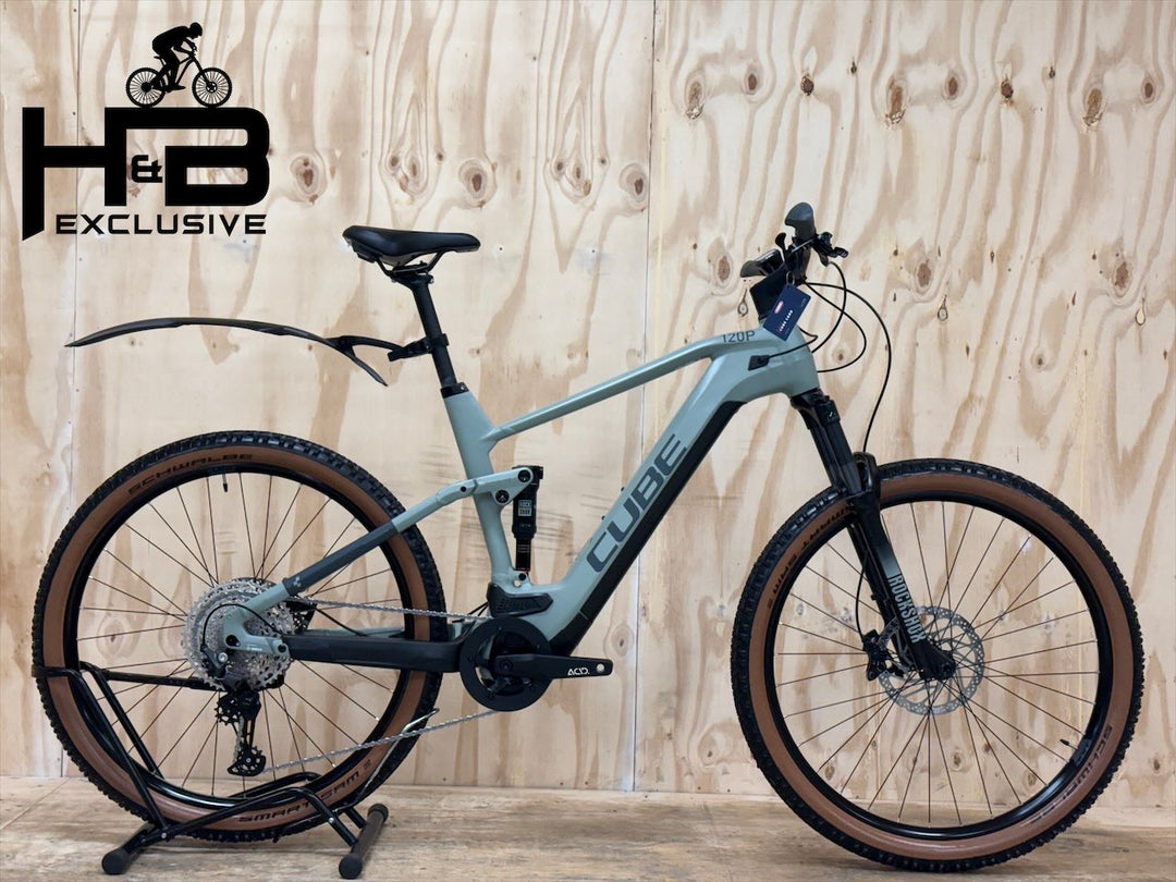 Full Suspension E Bike Cube Stereo 120 Cube Stereo Hybrid 120 Race