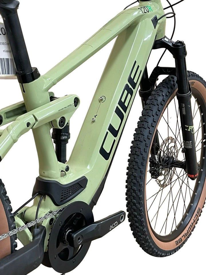 Cube Stereo Hybrid 120 Race 625 E-Mountainbike Refurbished Gebruikte fiets 
