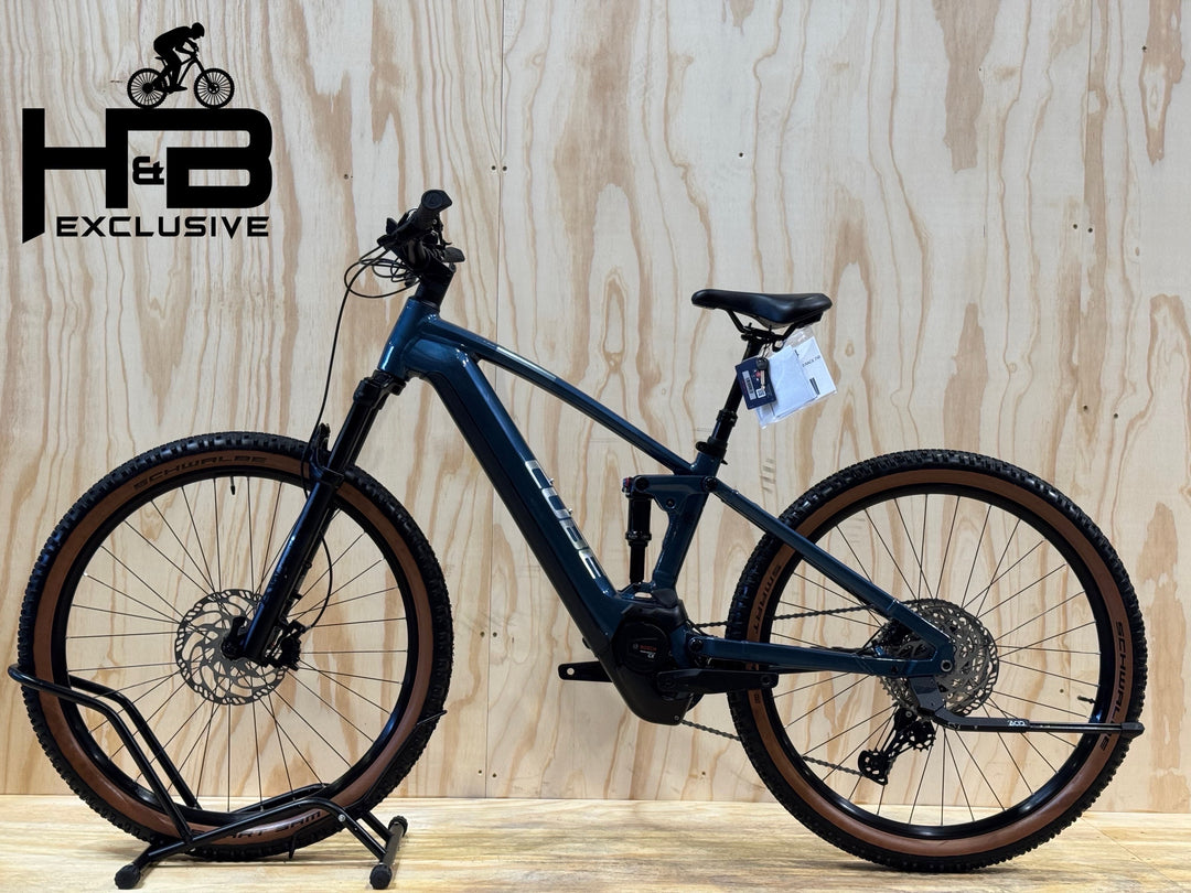 Cube Stereo Hybrid 120 Race 750 29 tommer el-terrengsykkel Oppusset Brukt sykkel