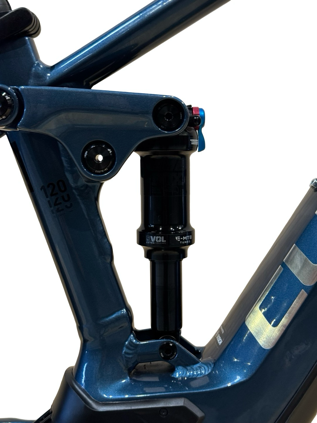 Cube Stereo Hybrid 120 Race 750 29 tommer el-terrengsykkel Oppusset Brukt sykkel
