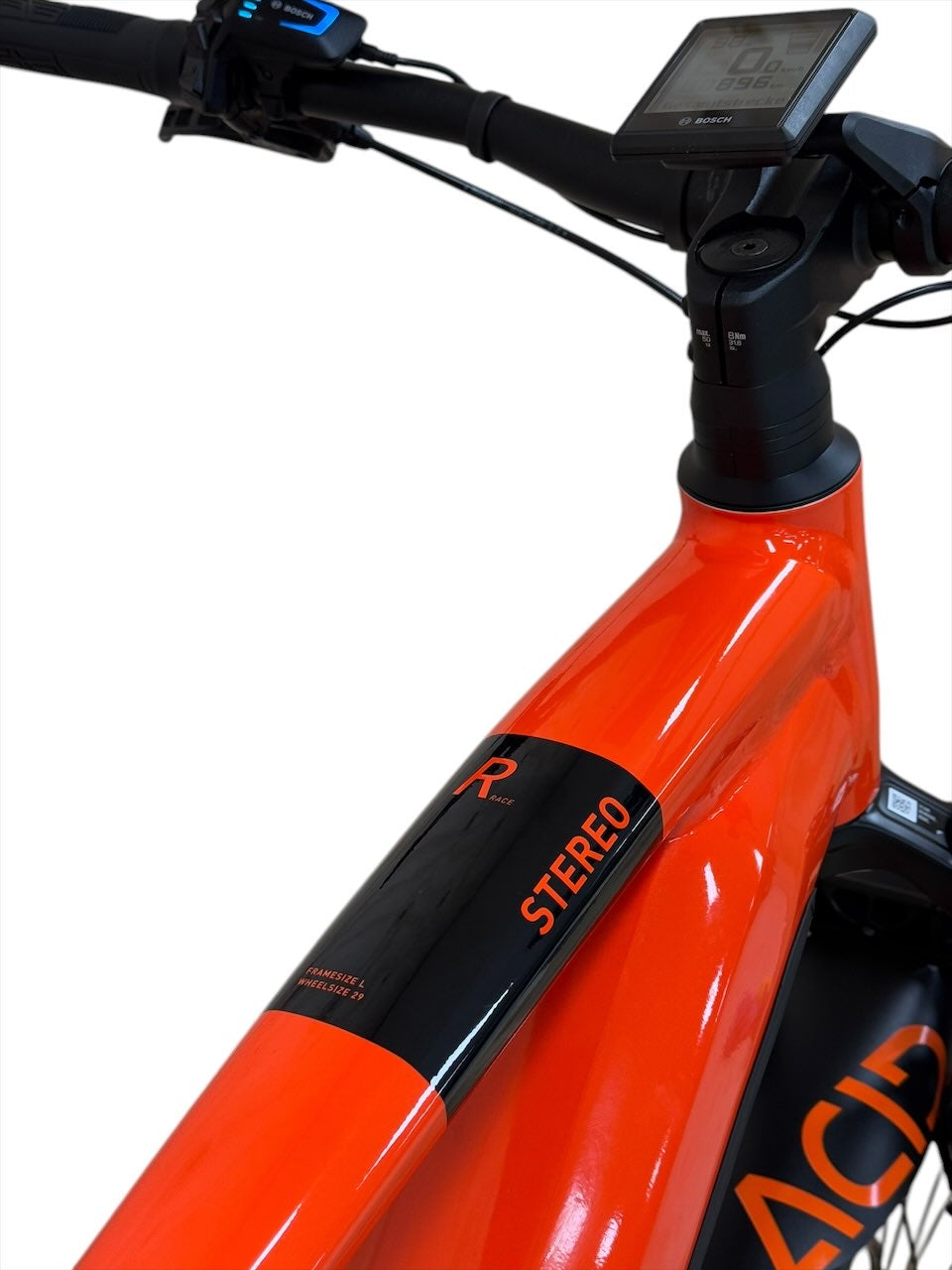cube stereo hybrid 120 race orange Cube Stereo Hybrid 120 Race 750 29 Zoll E-Mountainbike Generalüberholt aus  zweiter Hand E-Mountainbike – H&B Exclusive