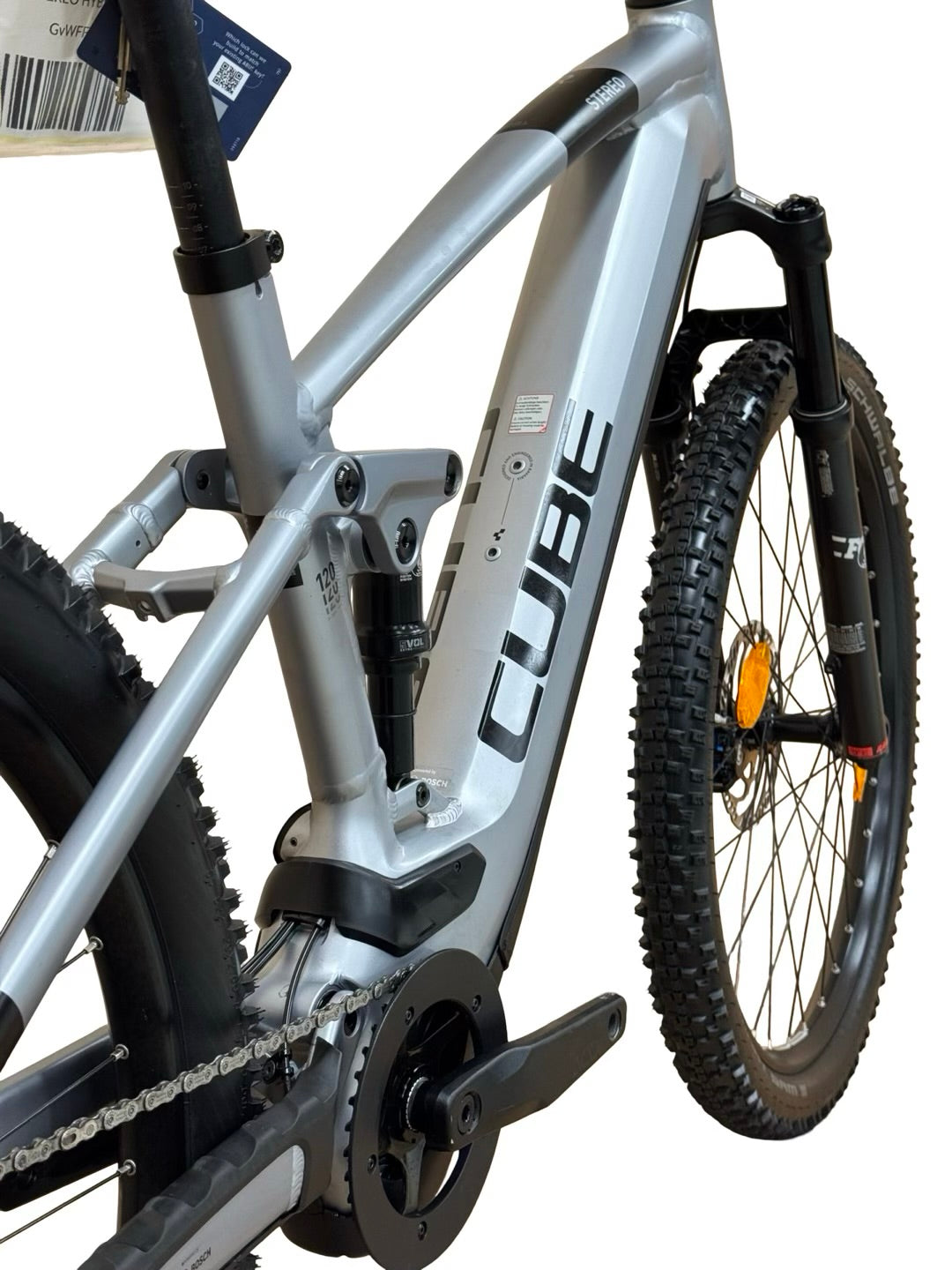 Cube Stereo Hybrid 120 Race 750 29 inch E-Mountainbike Refurbished Gebruikte fiets 