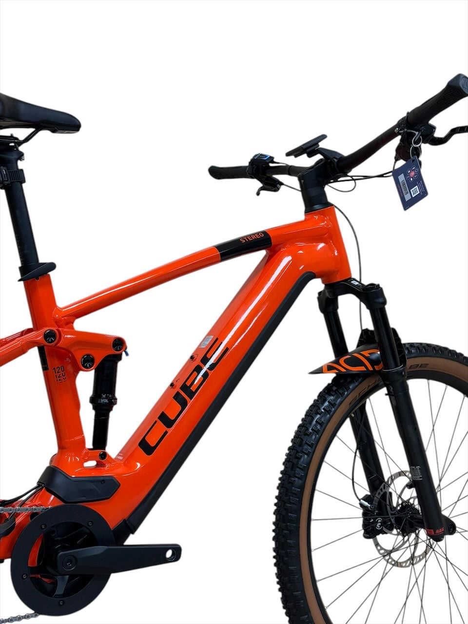 cube stereo hybrid 120 race orange Cube Stereo Hybrid 120 Race 750 29 Zoll E-Mountainbike Generalüberholt aus  zweiter Hand E-Mountainbike – H&B Exclusive