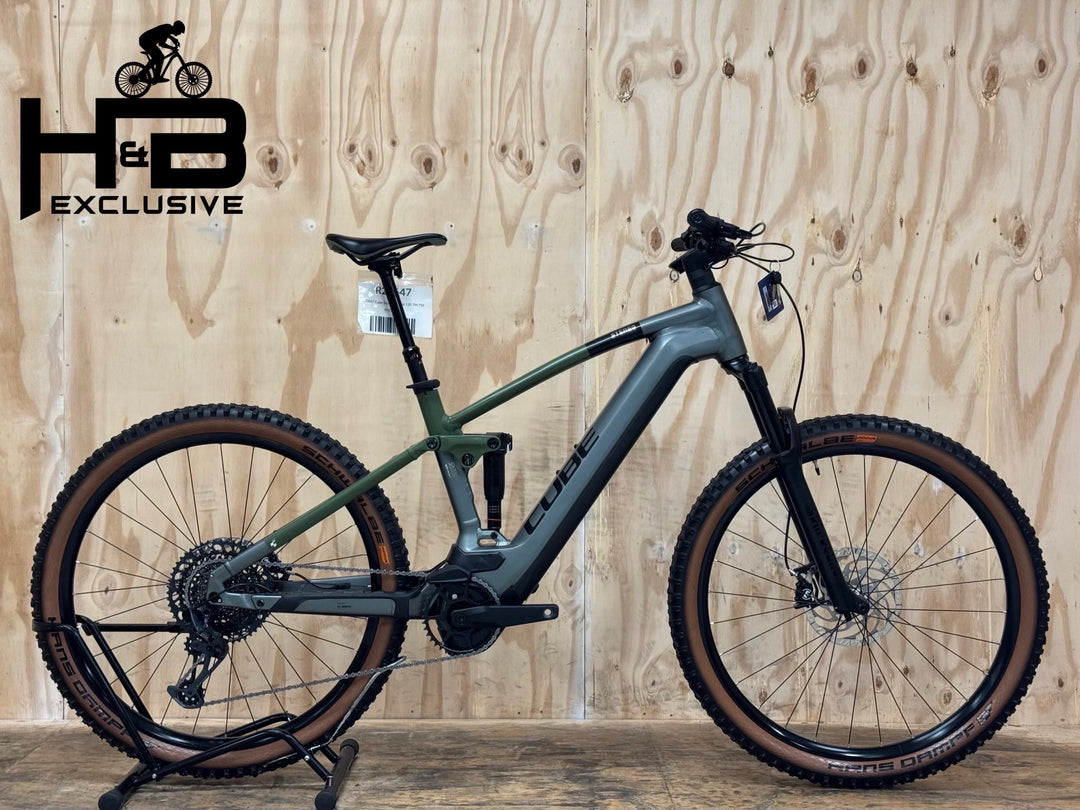 stereo hybrid 120 tm 750 29 Cube Stereo Hybrid 120 TM 750 29 inch E-Mountainbike Used | Refurbished