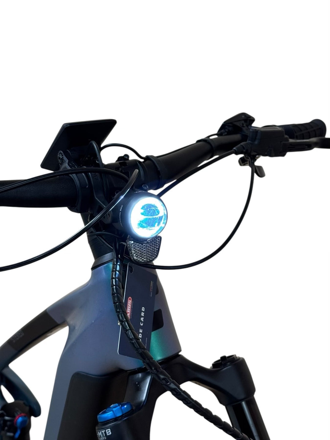 cube stereo hybrid 140 sl 500 black blue 2019 Cube Stereo Hybrid 140 HPC ABS 750 29 Zoll E-Mountainbike Gebraucht | Generalüberholt