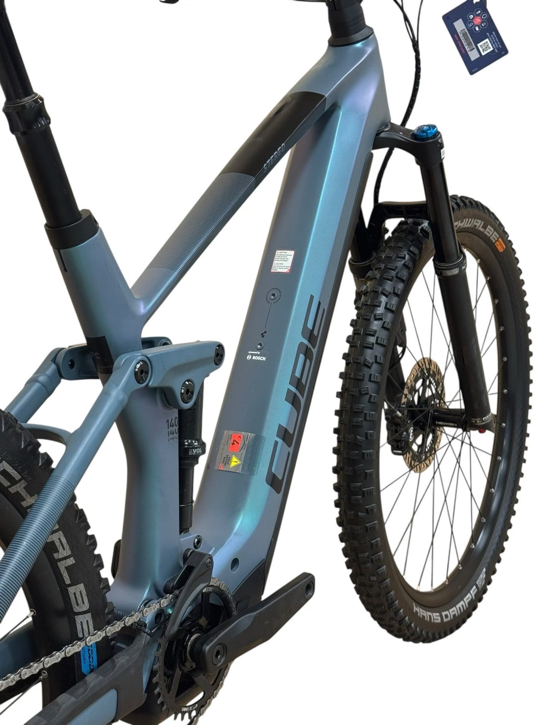 Cube Stereo Hybrid 140 HPC ABS 750 29 inch E-Mountainbike Refurbished Gebruikte fiets 