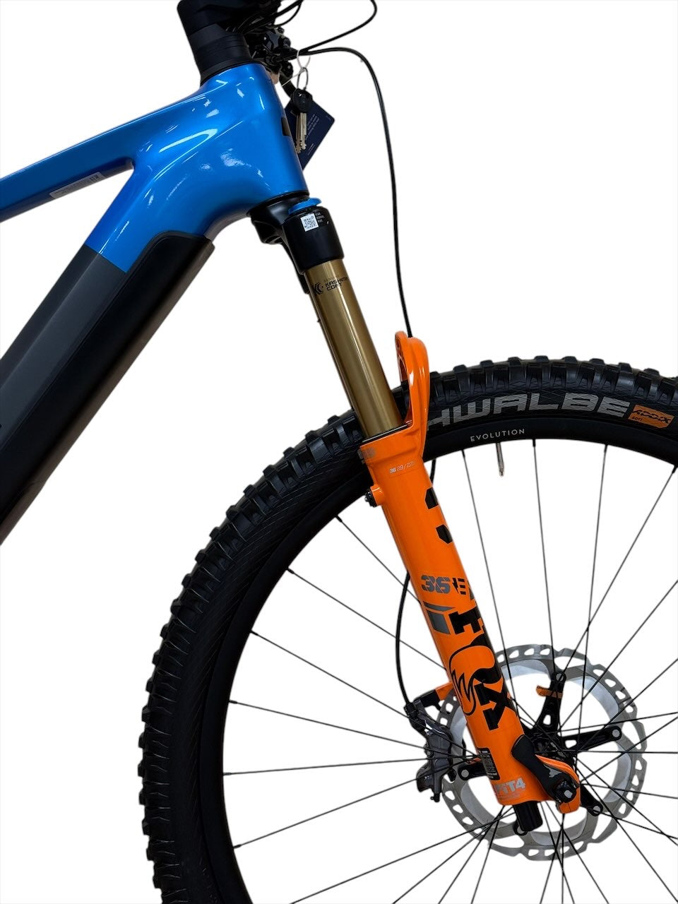 Cube Stereo Hybrid 140 HPC Action Team 750 29 inch E-Mountainbike Refurbished Gebruikte fiets 