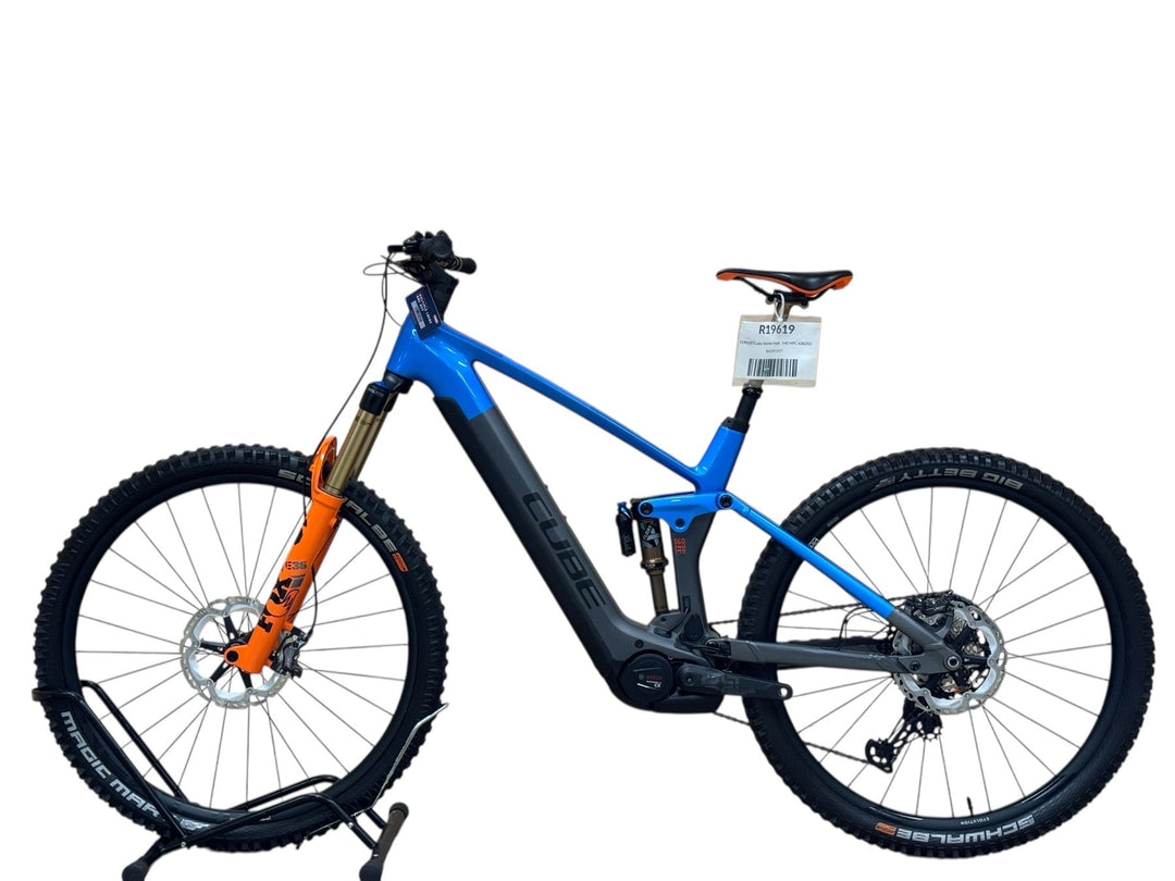 cube stereo hybrid action team 140 Cube Stereo Hybrid 140 HPC Action Team 750 29 inch E-Mountainbike Used | Refurbished
