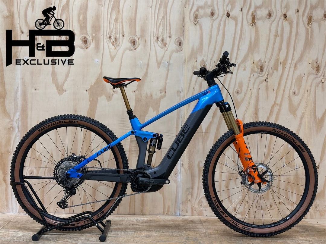 cube stereo hybrid hpc 140 action team Cube Stereo Hybrid 140 HPC Action Team 750 29 Zoll E-Mountainbike Generalüberholt verwendet E-Mountainbike – H&B Exclusive