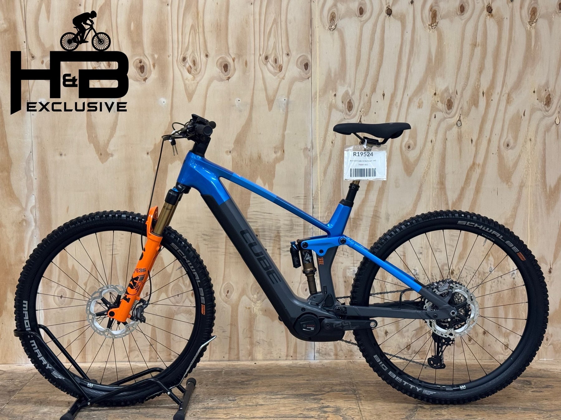 cube e bike fully 2021 stereo hybrid 140 Cube Stereo Hybrid 140 HPC Actionteam 750 29 inch E-Mountainbike  Refurbished