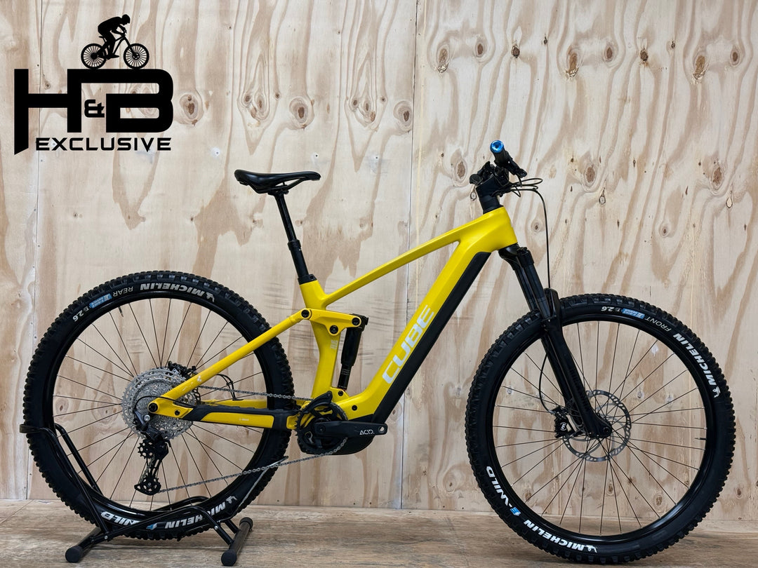 cube stereo hybrid 140 hpc sl 625 18 zoll Cube Stereo Hybrid 140 HPC Pro 625 29 Zoll E-Mountainbike Generalüberholt aus zweiter Hand E-Mountainbike – H&B Exclusive