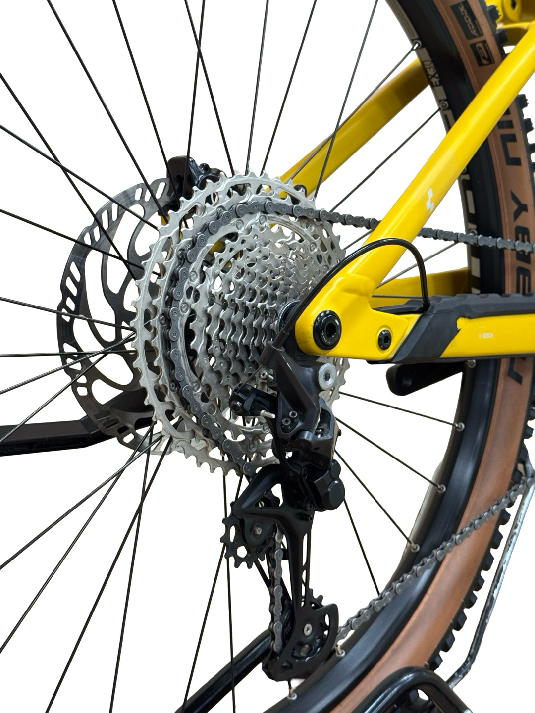 cube e bike grau gelb Cube Stereo Hybrid 140 HPC Pro 625 29 Zoll E-Mountainbike Gebraucht | Generalüberholt
