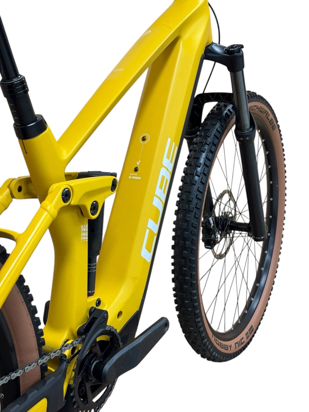 cube stereo hybrid 140 gelb Cube Stereo Hybrid 140 HPC Pro 750 29 Zoll E-Mountainbike Gebraucht | Generalüberholt