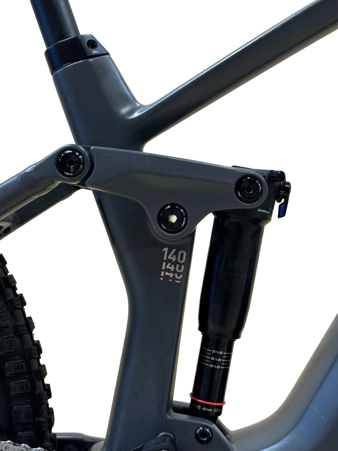 Cube Stereo Hybrid 140 HPC Race 625 29 tommer el-terrengsykkel Oppusset Brukt sykkel 