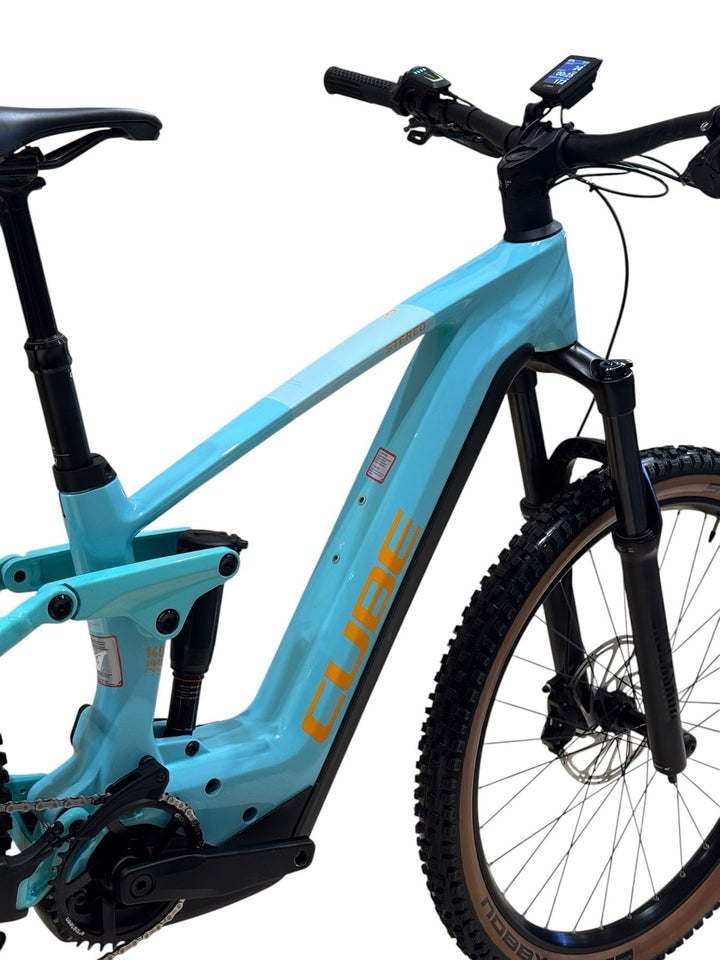 Cube Stereo Hybrid 140 HPC Race 625 E-Mountainbike Refurbished Gebruikte fiets 