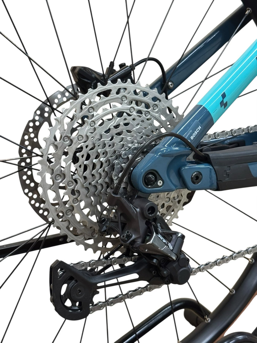 Cube Stereo Hybrid 140 HPC Race 625 E-Mountainbike Refurbished Gebruikte fiets 