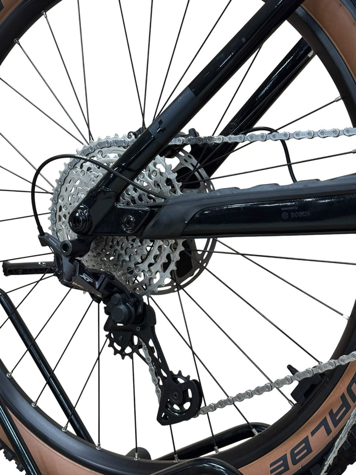 Cube Stereo Hybrid 140 HPC Race 750 29 tommer el-terrengsykkel Oppusset Brukt sykkel 