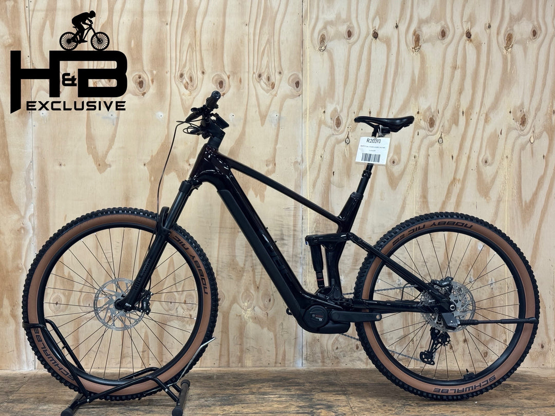 Cube Stereo Hybrid 140 HPC Race 750 29 tommer el-terrengsykkel Oppusset Brukt sykkel 