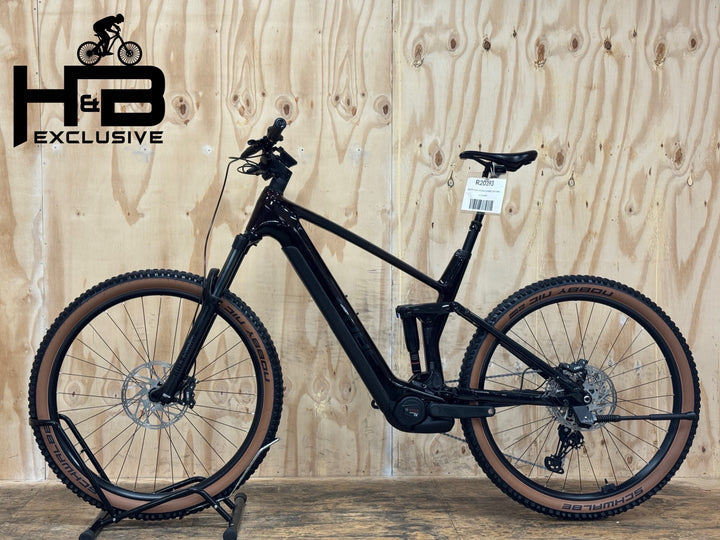 Cube Stereo Hybrid 140 HPC Race 750 29 tommer el-terrengsykkel Oppusset Brukt sykkel 