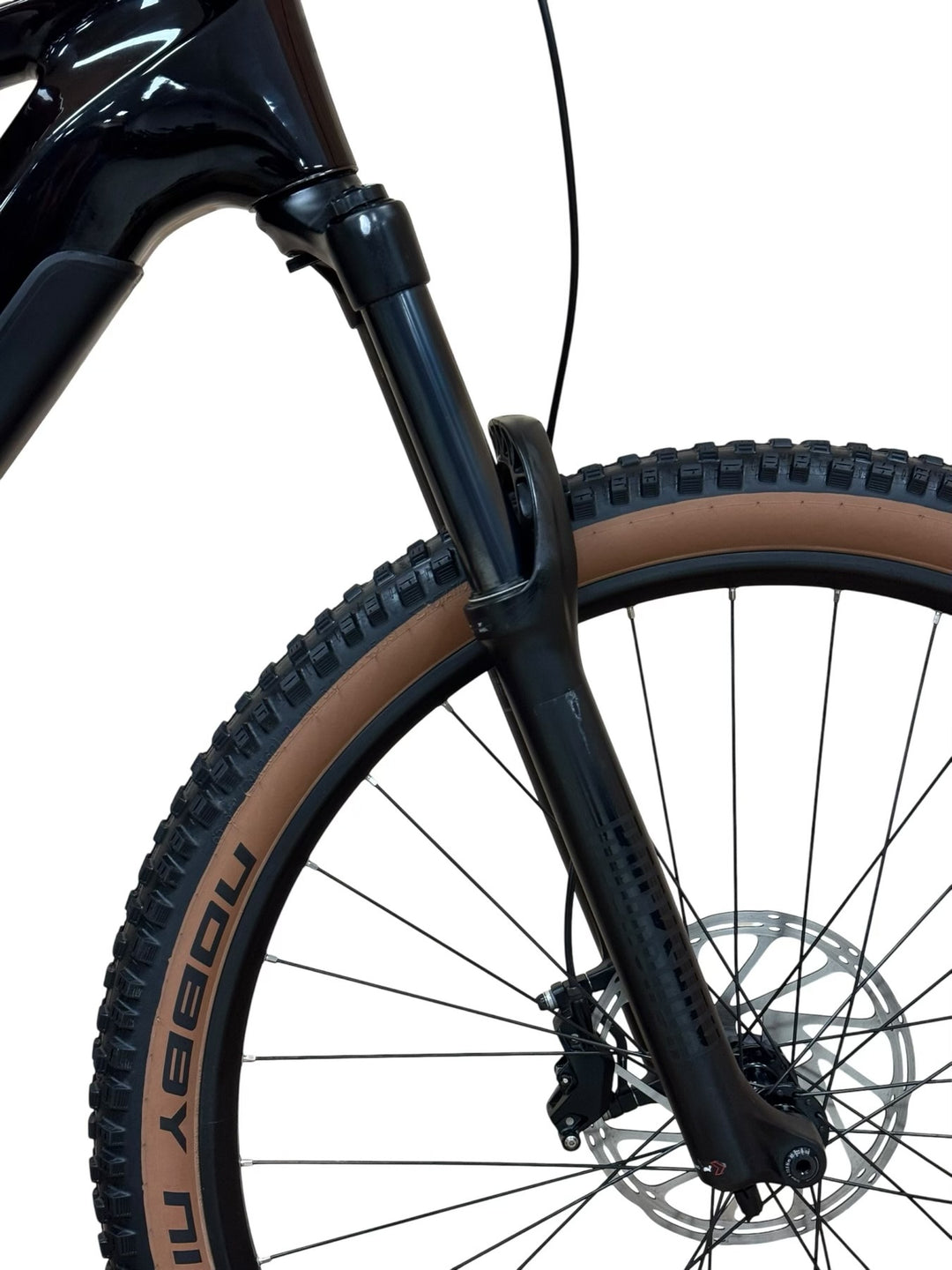 Cube Stereo Hybrid 140 HPC Race 750 29 tommer el-terrengsykkel Oppusset Brukt sykkel 