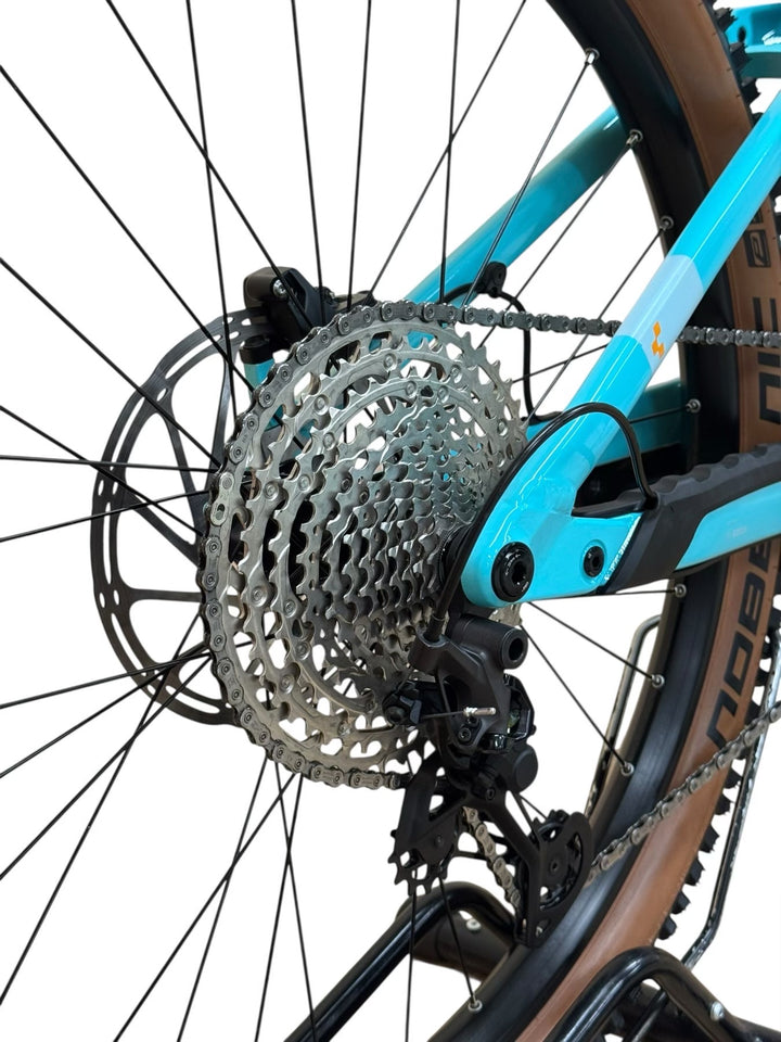 Cube Stereo Hybrid 140 HPC Race 750 E-Mountainbike Refurbished Gebruikte fiets  