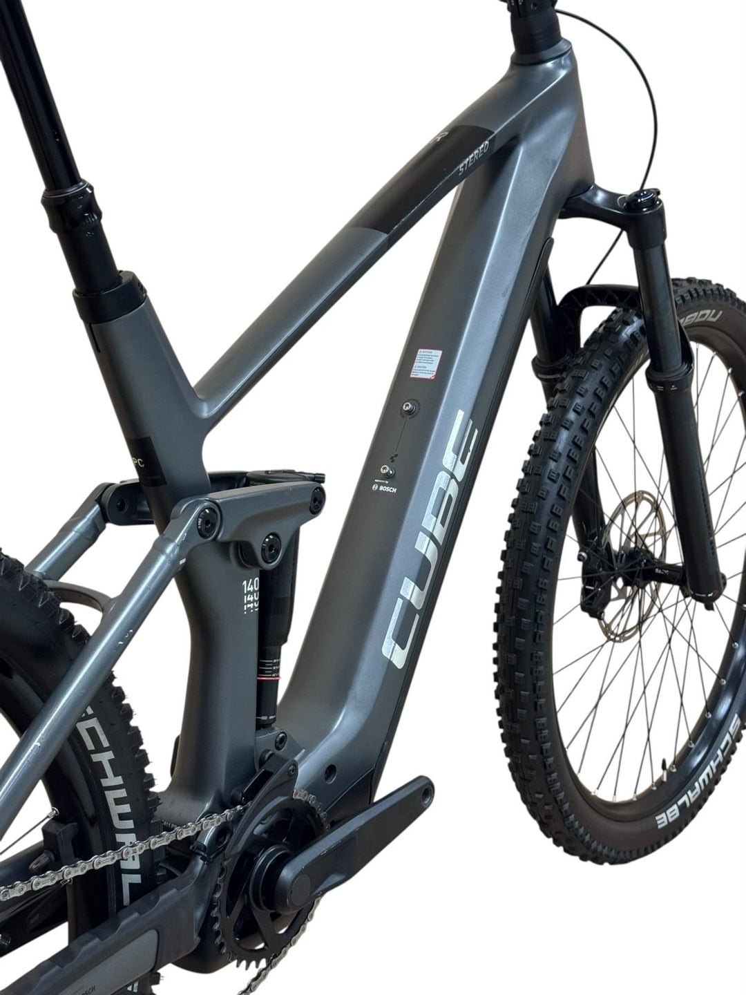 Cube Stereo Hybrid 140 HPC Race 750 29 inch E-Mountainbike Refurbished Gebruikte fiets 