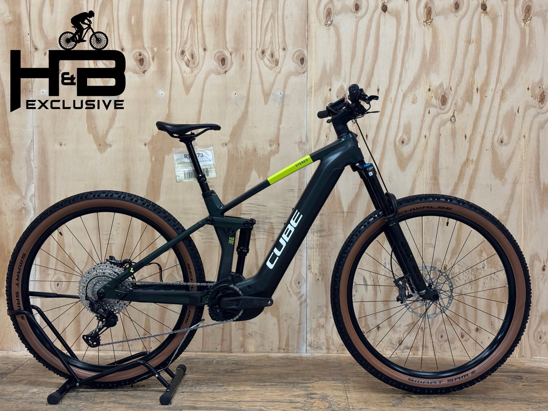 Cube Stereo Hybrid 140 HPC SLX 750 29 inch E-Mountainbike Refurbished Gebruikte fiets 