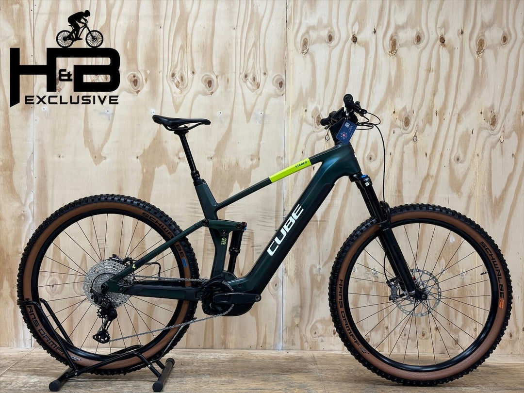 stereo hybrid 140 slx 750 Cube Stereo Hybrid 140 HPC SLX 750 29 inch E-Mountainbike Refurbished second -hand E-Mountainbike – H&B Exclusive