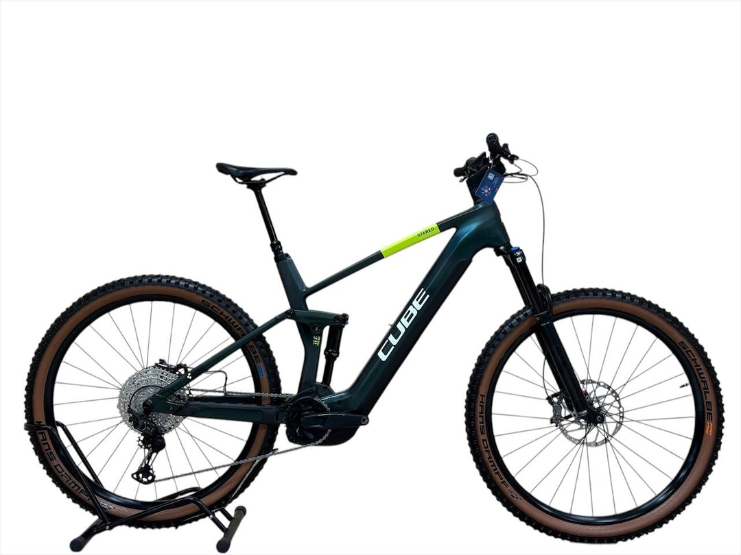 cube hybrid stereo 140 slx Cube Stereo Hybrid 140 HPC SLX 750 29 inch E-Mountainbike Refurbished second -hand E-Mountainbike – H&B Exclusive