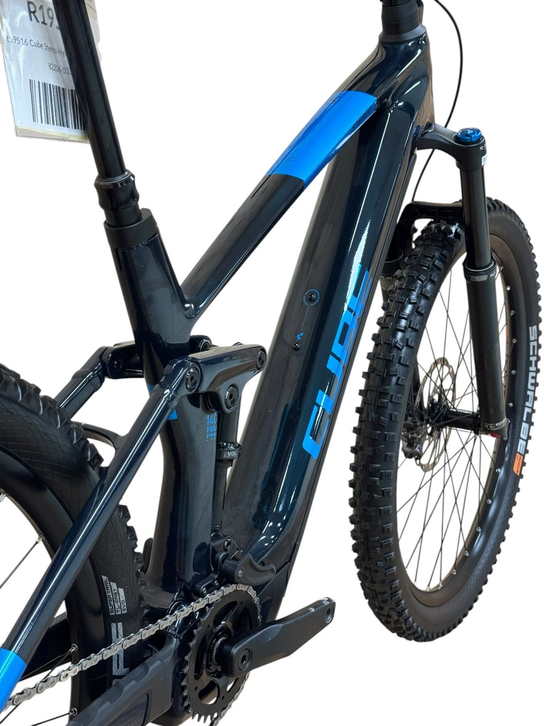 Cube Stereo Hybrid 140 HPC SLX 750 29 inch E-Mountainbike Refurbished Gebruikte fiets 