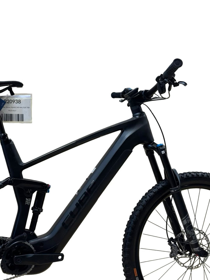 Cube Stereo Hybrid 140 HPC SLX 750 29 inch E-Mountainbike Refurbished Gebruikte fiets 